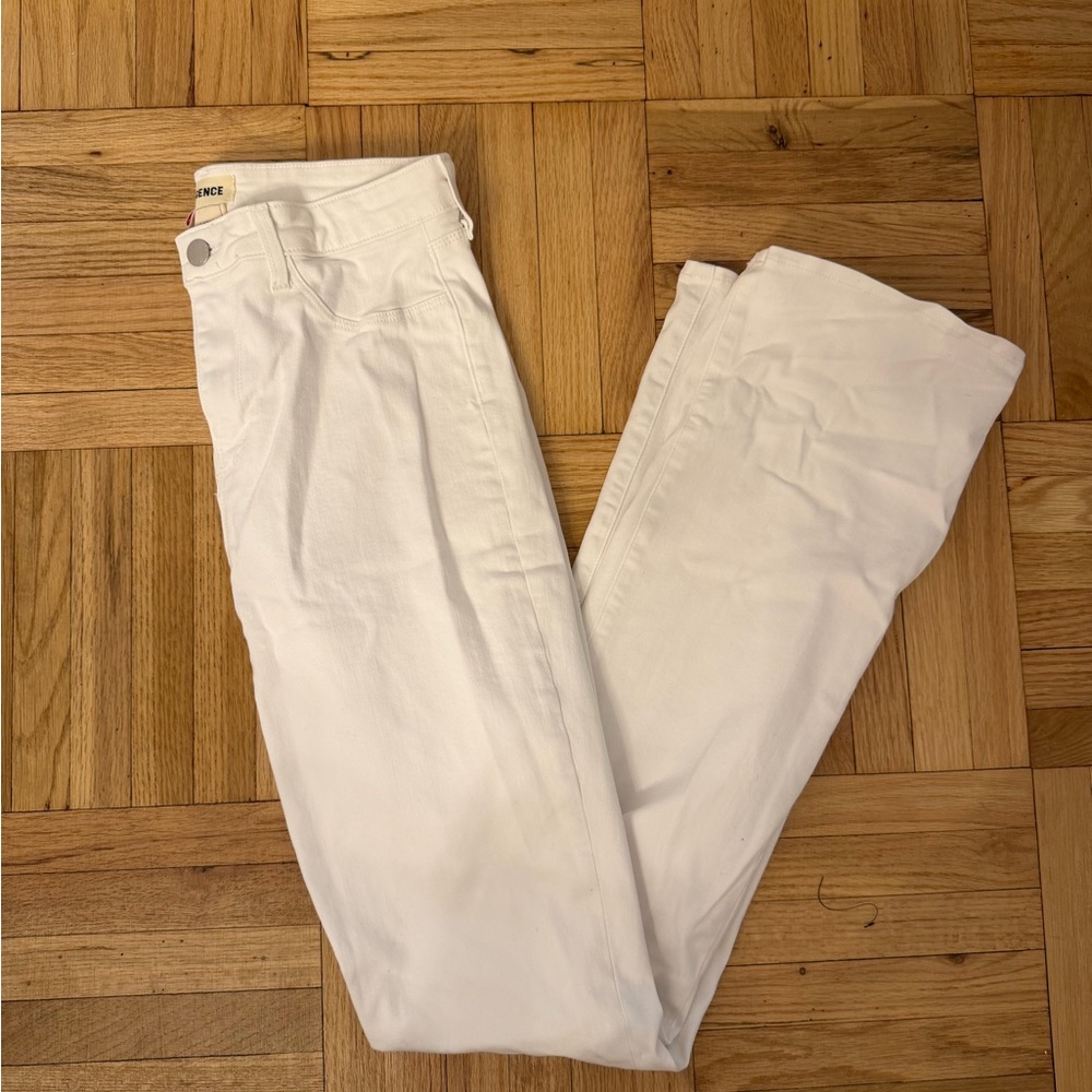 L'AGENCE White Denim Jeans